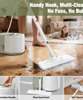 Heavy Duty Steam Crusher Blasts Through Gunk Stat With Five Bar Pressure And Industrial Stainless Boiler Ships Ready With A Twenty Piece Accessory Kit To Handle Every Mess Today in a living room, cleaning floor.