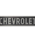 Chevrolet Die Cast Metal Drawer Pull Cabinet Handle For Garage Man Cave Or Shop Vintage Chevy Licensed Hardware In Shiny Black And Silver Finish Collectible