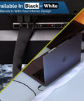Baby Proof Cable Covers For Wires And Cables, Flexible Cut-To-Fit Neoprene Sleeves behind TV and desk