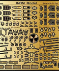 US Navy Carrier Based Aircraft Set C Deluxe Etched Parts For Plastic Model Kits In One To Three Hundred Fifty Scale brass details