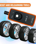Professional Grade Tpms Tire Pressure Sensor Relearn Tool Compatible With El 50448 Oec T5 For General Motors Vehicles, reset tool with tires