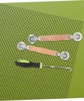 Pro Grade Screen Repair Tool Kit 3 Piece For Windows And Doors With Ergonomic Spline Remover Roller Tools And Hook on mesh screen