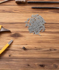 Pro Grade Allen Socket Screws Kit 100 Pieces Carbon Steel With Internal Hex Drive Metric Hex Screws For Electronics And Small Devices, Precision Engineered For Tight, Reliable Assemblies In Compact Projects. 100-piece metric screws on wood workbench