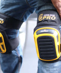 All In One Beefy Heavy Duty Work Knee Pads Kit With Double Gel Construction And Anti Slip Straps for flooring and tiling
