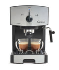 Top Tier Stainless Steel Pump Espresso And Cappuccino Machine serving up barista style shots with silky smooth crema.