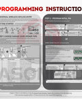 Programming instructions for Universal Garage Door Opener Keypad All In One That Plays Nice With 17 Brands Model 940EV-P2