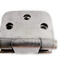Built Tough Marine Grade 316 Stainless Steel Self Supporting Folding Table Hinges Heavy Duty Furniture Hardware Set shown from the front.