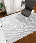 Office Chair Mat For Hardwood Floors 60 By 45 Inches, Easy Glide Computer Desk Protector With Nonslip Backing, under desk in office