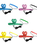 Variety of colors for Adjustable Bird Harness with 80 Inch Leash for outdoor flying training kit for parrots and small birds