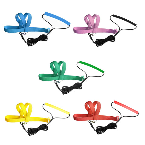 Variety of colors for Adjustable Bird Harness with 80 Inch Leash for outdoor flying training kit for parrots and small birds