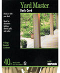 Yard Master Outdoor Extension Cord 40 Foot 16 Gauge 3 Prong SJTW Beige Flexible Power For Patio And Landscape Use