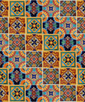 Talavera Tile Mix Box Of 100 Hand Painted Mexican Tiles 4x4 Inches With Five Colonial Patterns For Backsplash Walls Mosaics