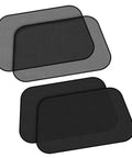 4 Pack Car Window Sun Shades For Baby And Kids, Foldable Cling Window Covers To Block UV, Cut Heat And Glare, Privacy Shield, Medium 21x12
