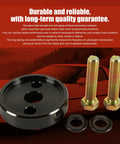 Crankshaft Wear Sleeve Installation Tool for 4BT 5.9L 6.7L B ISB QSB Diesel Engines with bolts and washers displayed on red background
