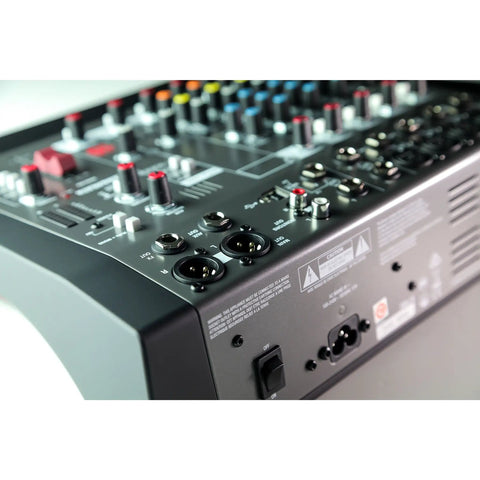 Compact Hybrid Audio Mixer And 4x4 USB Interface With GS Preamps Neutrik IO Desktop Studio Mixer for Home Recording