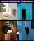 Outdoor White Smart Floodlight With Alexa HomeKit And Google Assistant Control Hub Required Weatherproof Security Flood Light