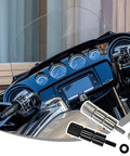 Heavy Duty Stainless Steel Extended Seat Bolts For Harley Davidson Touring Models shown with black and silver knurled handles and rubber washers.