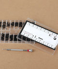 500 Pieces Tiny Screws Micro Repair Kit M1.2 M1.4 M2.0 Assortment for Glasses Watches Laptops and Electronics with handy screwdriver