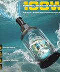 Cordless Submersible Water Pump With 1268 GPH High Flow 100W Motor underwater view showcasing features and motion