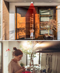 Motion Sensor Door Chime With 32 Ringtones And 5 Volume Levels, Indoor Entry Alarm For Home Or Office, Silent Mode, LED Indicator, Easy Setup, Great For Front Door, Back Door, And Hallways on front entry and wall outlet