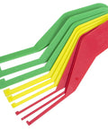9 Piece Manual Brake Pad Wear Gauge Set with Offset Tips showing color-coded measurement tools.