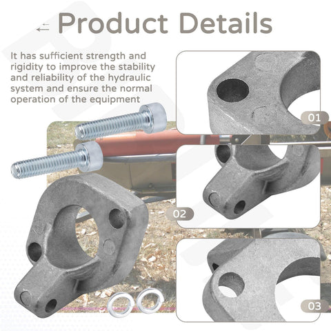 Replacement Handle Mounting Bracket For Energy Hydraulic Log Splitter Valve Lever Compatible With MTD Log Splitters And Bandit Wood Chippers Plus Ariens Huskee Yardmax County Line Speeco And More No Brainer Easy Install Durable Steel