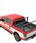 Heavy Duty Truck Ladder Rack With 800 Lbs Capacity For Large Size Pickups, Aluminum Construction, Rust Resistant, Weatherproof Coating, Lightweight Yet Durable, Easy Mounting And Secure Cargo Storage on pickup bed