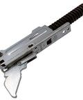 Electric Range Door Hinge With Spring Replacement W10299224 1875779 showing metal hinge with coiled spring