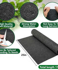 Automatic Plant Watering Mat 110 X 25 Inch Self Watering Capillary Mat For Seed Sprouting Hydroponics And Potted Plants 3mm Thick Felt
