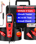 PowerScan Circuit Tester 2026 All In One Pro Kit with 20ft extension cable and case for electrical diagnostics.