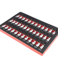 Beefy 37 Piece Three Eighths Inch Drive Bit Socket Set With Phillips Pozidriv Slotted SAE Hex Metric Hex Torx Tamperproof