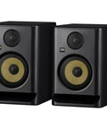 Rokit 5 G5 Studio Monitor Pair With Class D Power Amps, 5-inch woofer and 1-inch silk dome tweeter, black finish