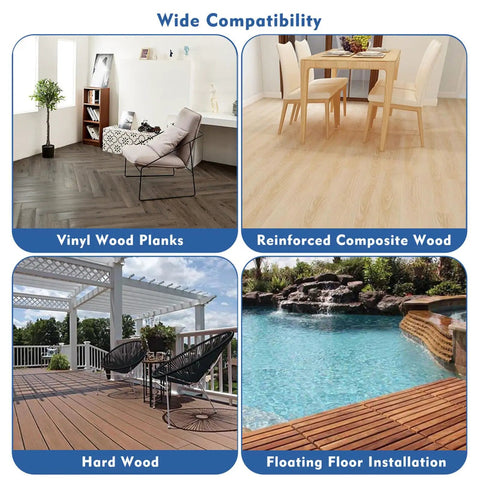 Triangle Floor Spacers For Laminate Wood And Vinyl Plank Installations Make Install A Breeze Stay In Place With Quarter Inch Gap