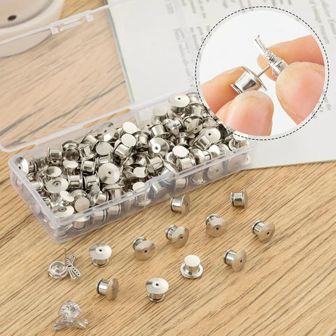 Secure Your Pin Game With These Heavy Duty Metal Locking Backs. Great For Enamel Pins And Lapel Badges On Jackets Bags Vests Or Caps. This Solid Twelve Pack Delivers Quick Finger Setup Plus Rock Grip For Zero Slipping Hassles Wherever You Go.