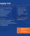 Supply list image of Mountain Series Day Tripper Lite First Aid Kit For Two Adventurers 59 Piece Emergency Gear.