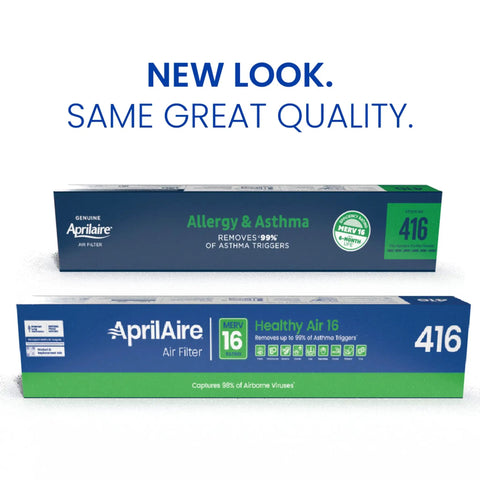 416 Replacement Filter For Your Whole House Air Purifiers MERV 16 For Allergy Asthma And Virus Defense packaging display
