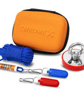 Magnetic Wire Pulling Kit With Changeable Metal And Magnetic Leaders For Easy Wall Wiring Through Insulation No Drilling Needed
