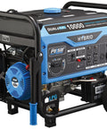 Dual Fuel Portable Generator With Switch And Go Tech And Electric Start, 10,000W Peak, 8,000W Rated Gas, 9,000W Peak, 7,000W LPG, 420cc OHV Engine, 6.6 Gallon Tank For Up To 12 Hours Run Time Non Carb Approved