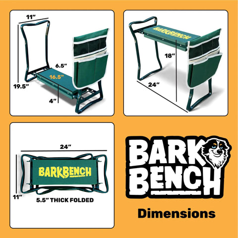 Dog Grooming And Bath Bench For Sit Or Kneel Comfort, Foldable Portable Pet Grooming Bench With Cushioned Seat And Easy Grip Handles