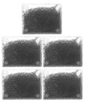 Five Piece Magnetic Iron Powder And Iron Filings Set For Physics Classrooms And Science Labs arranged in 2x3 grid style.