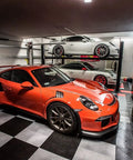 Interlocking Diamond Plate Garage Floor Tiles for a Tough, Easy Clean Garage Makeover, Heavy Duty Copolymer Modular Tiles in Black, 12x12 Inches, 48 Pack Covers 48 Sq Ft, Built to Take Heavy Rolling Loads Over 80,000 Pounds