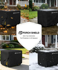 Beefy Heavy Duty Generator Cover Fits 5500W to 15000W Gas and Inverter Models with 600D Polyester Shell Waterproof Coating protection against elements