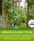 Soft Strong Stretchy Garden Plant Ties No-Fuss For Indoor And Outdoor Plants Cut-To-Length Plant Tape For Climbing Vines