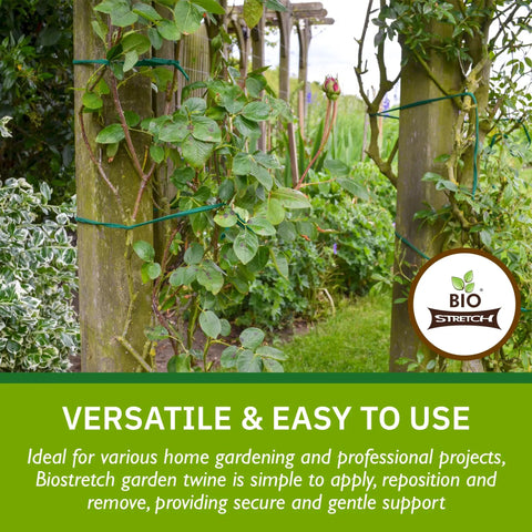 Soft Strong Stretchy Garden Plant Ties No-Fuss For Indoor And Outdoor Plants Cut-To-Length Plant Tape For Climbing Vines