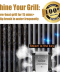 Bristle Free Grill Brush For Outdoor Grills No Wire Bristles Safe Clean With Replaceable Head Scraper Tool And BBQ Cleaning Kit steaming grill