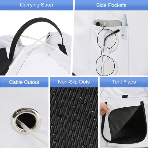 Outdoor Laptop Sun Shade And Privacy Shield For Working On The Go Water Resistant Anti Glare Privacy Screen Hood Portable Tent details
