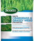 Front view of Scotts bag for All Season Crabgrass And Grassy Weed Preventer For Lawns Pre Emergent Weed Control