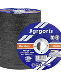4-1/2 Inch Cut Off Wheels Kit, 100 Pack For Angle Grinders, Metal And Stainless Steel Cutting Discs, 0.045 Inch Thick, Seven Eighths Inch Arbor