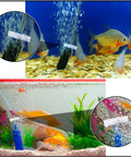 36 Pcs Aquarium Hose Clamps Set in 6 Sizes securing tubing in fish tank with decorative plants and fish