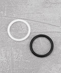 Heavy Duty Quick Release Hydraulic O Ring Seal Kit For BG3 Tractor Plugs, 20 Pack Rubber And PTFE Washers In Black And White